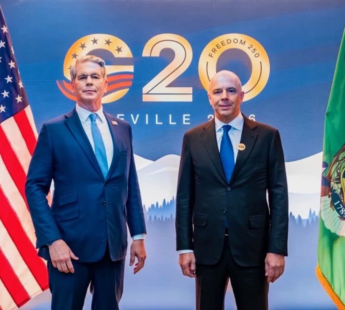 Bessent reportedly tells Russia no economic relief until Ukraine war ends as Europe snubs Moscow at G20
