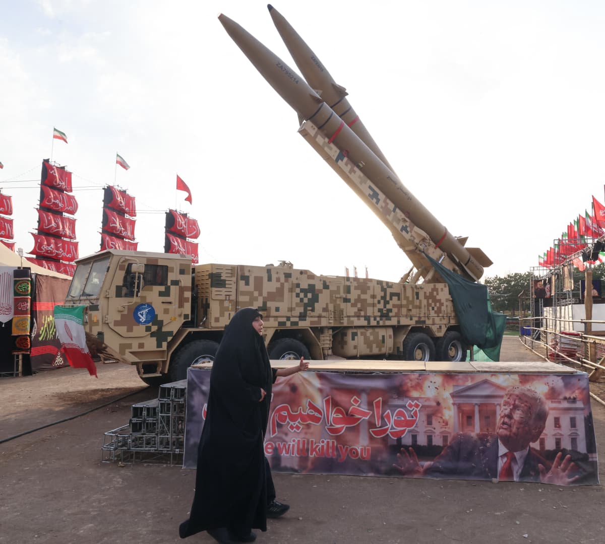 Trump says U.S. is not forcing Iran to negotiate after fresh round of strikes