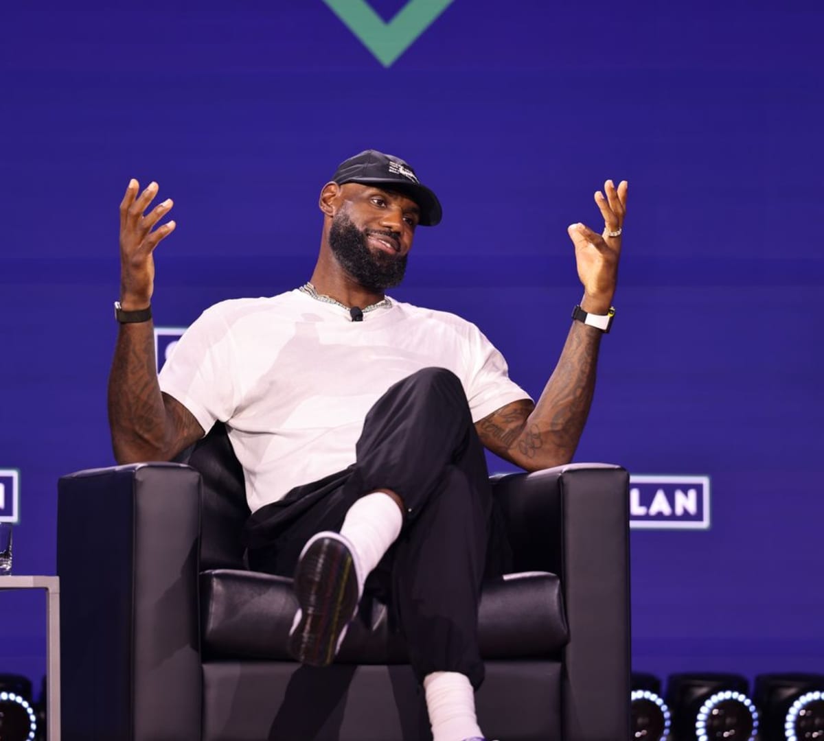 LeBron James teases partnership with Polymarket