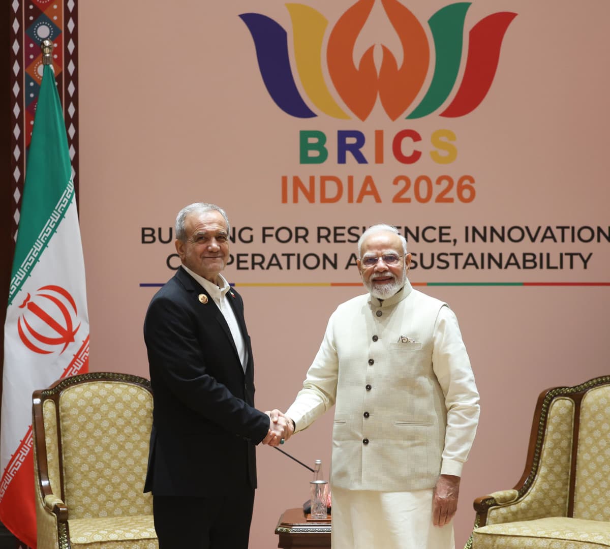 Tehran won’t surrender to the U.S., Iranian President Pezeshkian says, as India's Modi urges dialogue and peace