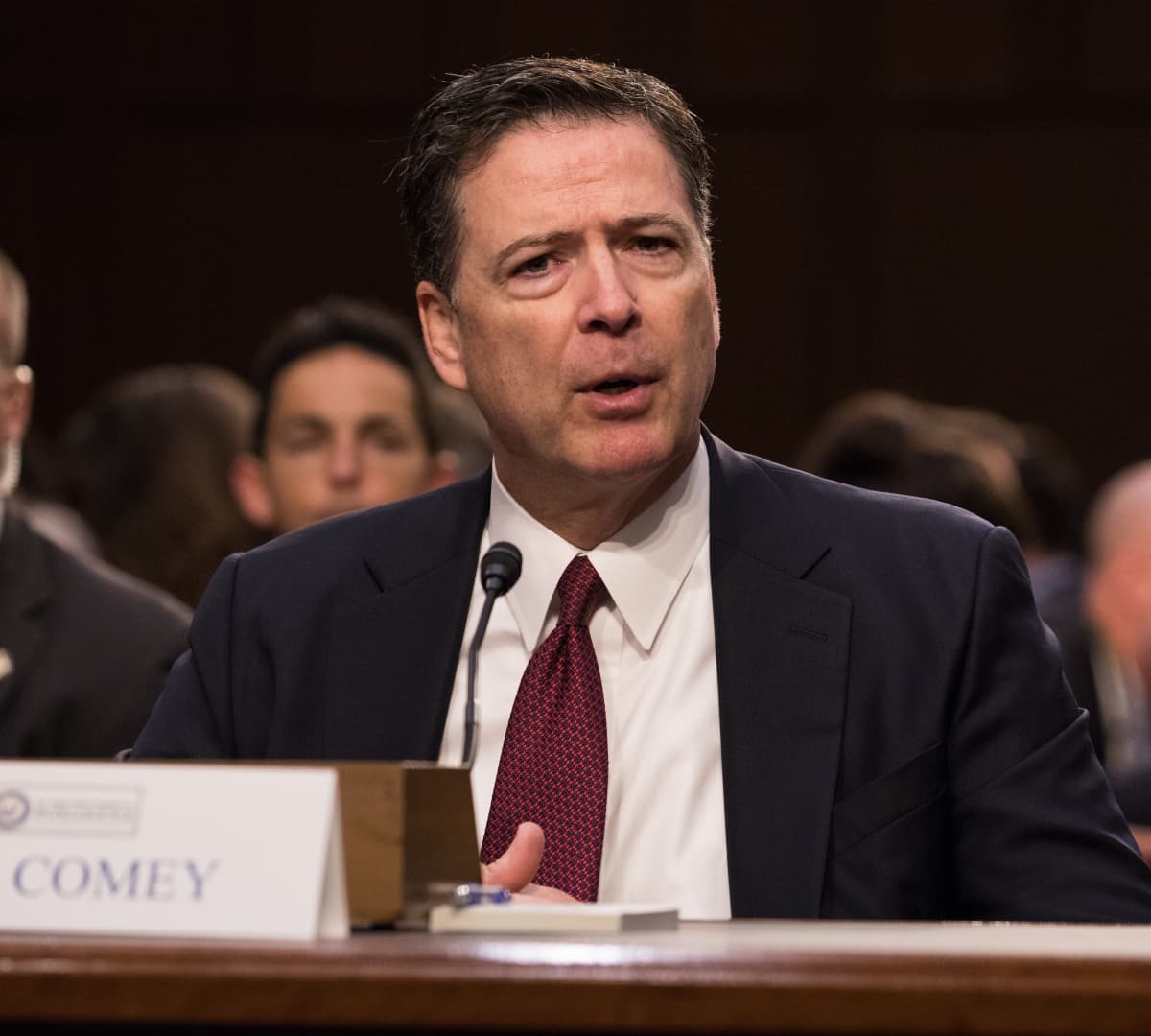 DOJ charges ex-FBI Director James Comey in new case