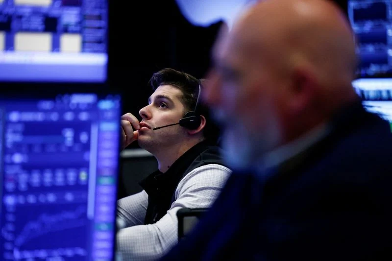 Stocks fall on AI cash burn worries while bonds rally with oil
